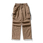 Paratrooper Style Loose Outdoor Work Pants Large Pockets