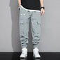 New Trendy Loose Cargo Pants Multiple Pockets